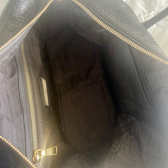 Prada vitello handbag 2way with strap crossbody authentic - Picture 7 of 10